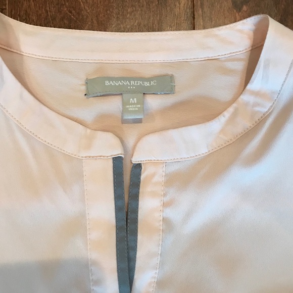 Banana Republic blouse peach/gray - Picture 2 of 5